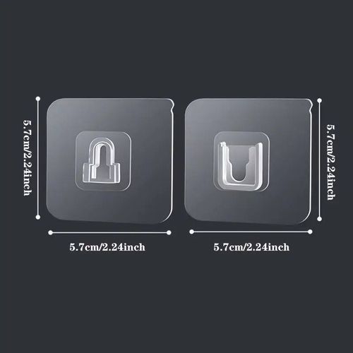 Snap fastener seamless, drill-free, strong adhesive buckle, multi-functional snap fastener pair, adhesive hook fastener, wall-mounted hook