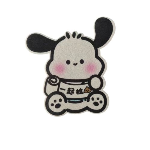 Self-adhesive cartoon toilet deodorizing sticker for bathroom