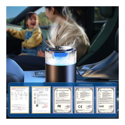 New Cloud and Mist Viewing Car Air Freshener, High-End Smart Car Fragrance with Automatic Spray