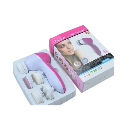 Electric 5-in-1 Cleansing Brush Multifunctional Rotary Beauty Device Pore Cleaner Facial Machine