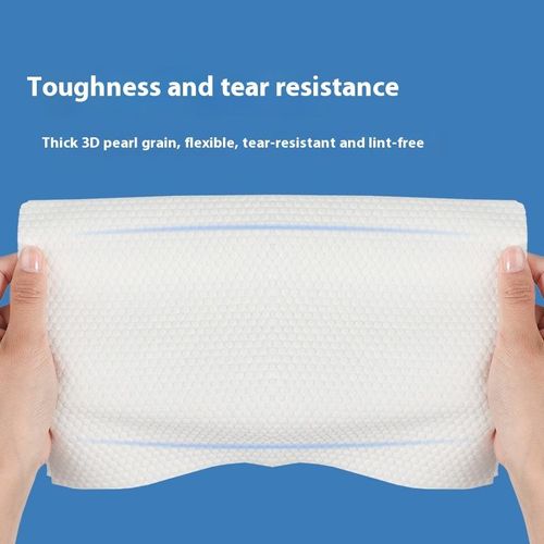 Disposable facial cleansing wipes, 100% cotton, all-cotton, thickened cotton soft wipes
