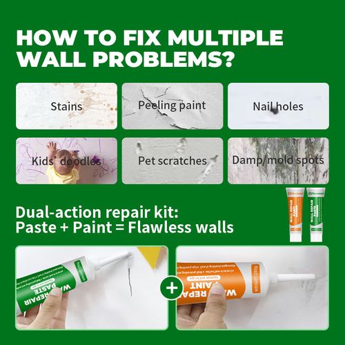 Wall patching paste, white wall repair putty paste for home use, wall white wall protection Water moisture-proof