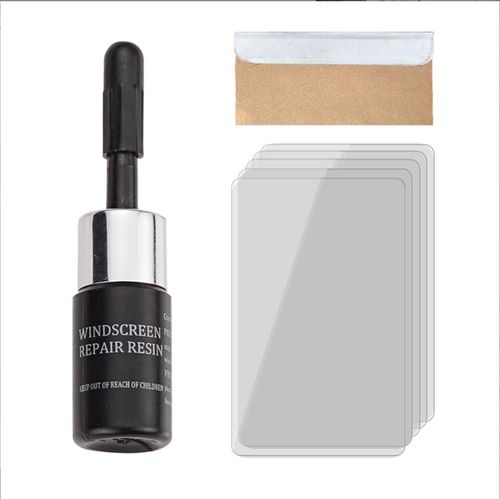 Windscreen Crack and Bullseye Scratch Repair Kit (Three-Piece Set)