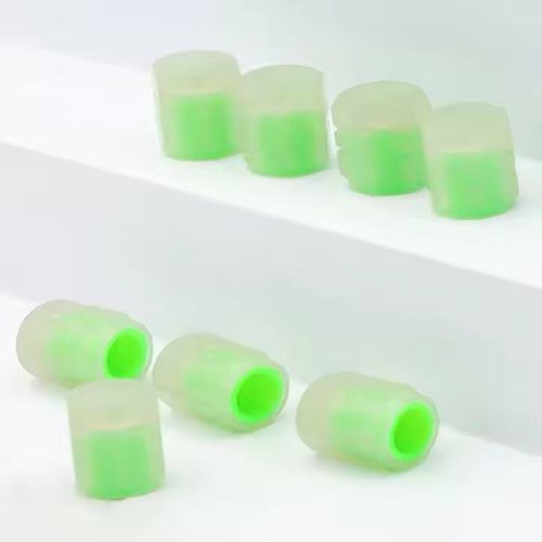 Automobile tire valve cap, automobile valve stem, luminous glow-in-the-dark bicycle and motorcycle fluorescent valve stem cap