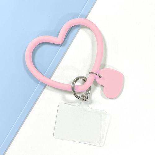 New portable silicone wristband keychain phone lanyard
