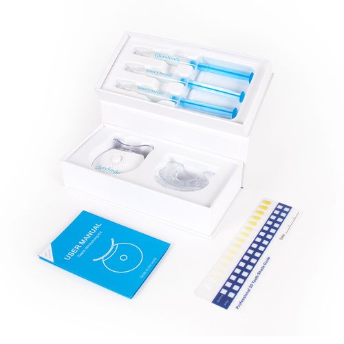 Teeth Whitening Gel for Home Use with Teeth Cleaning Device