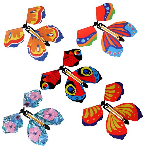 Flying Butterfly Magic Butterfly Novelty Bookmark Toy Gift