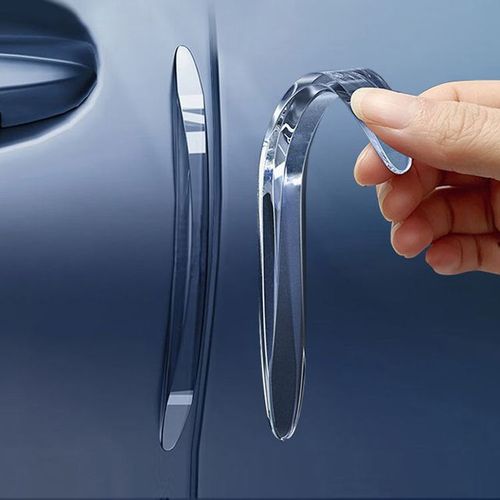 Invisible car door anti-collision strip, rearview mirror protection sticker, rubber strip, automotive anti-collision and anti-scratch product for door opening, a magical item