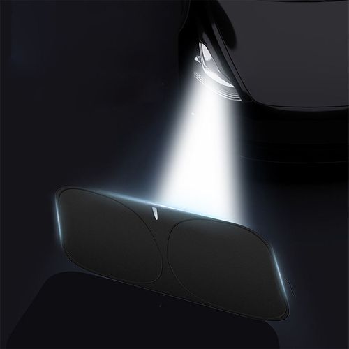 Automobile sun visor, sunshade, heat insulation, light-blocking curtain, and cover