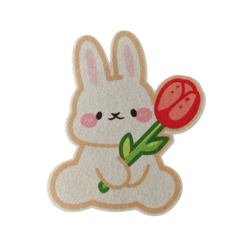 Self-adhesive cartoon toilet deodorizing sticker for bathroom
