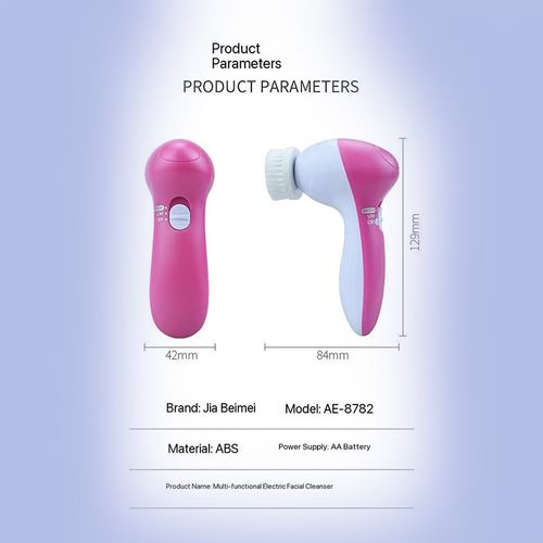 Electric 5-in-1 Cleansing Brush Multifunctional Rotary Beauty Device Pore Cleaner Facial Machine