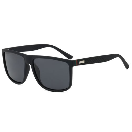 Polarized sunglasses with iridescent film, driving sunglasses, cross-border men's fishing glasses, cross-border square-frame fashion sunglasses, trendy
