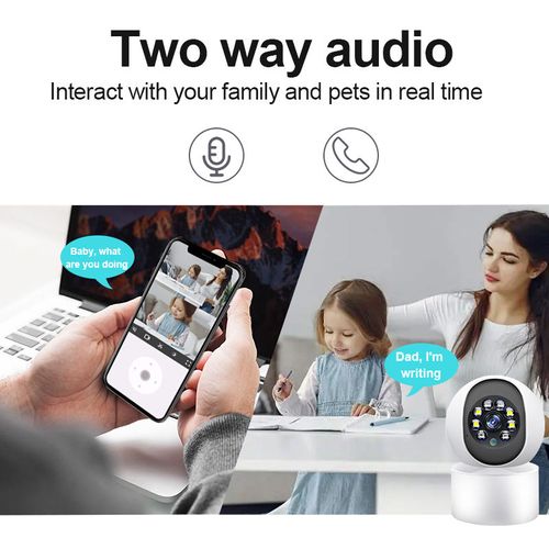 Monitor for V380 home indoor security camera, wireless Wi-Fi network, mobile phone remote intelligent high definition monitor
