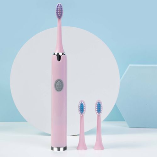 Waterproof Sonic USB Rechargeable Electric Toothbrush for Adults