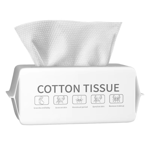 Disposable facial cleansing wipes, 100% cotton, all-cotton, thickened cotton soft wipes