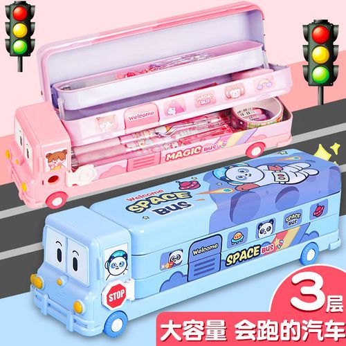 Multifunctional children's creative stationery box