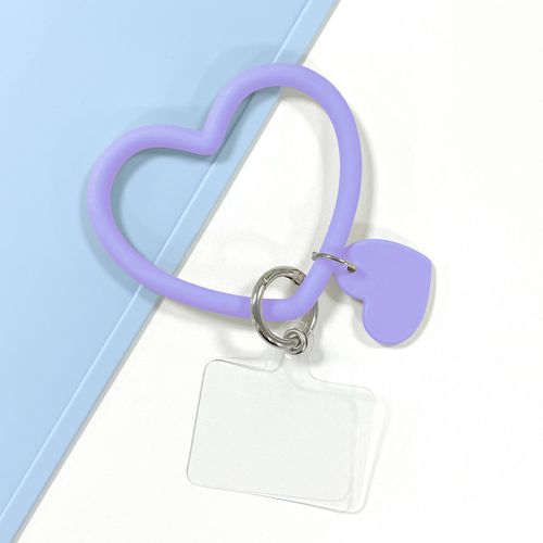 New portable silicone wristband keychain phone lanyard