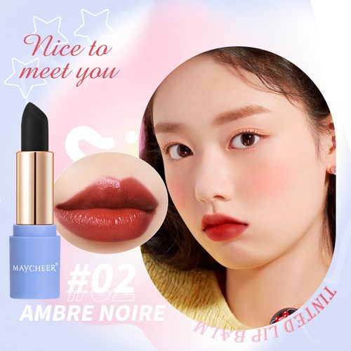 Meixier Color-Changing Lipstick Black Lipstick Moisturizing TINTED LIP