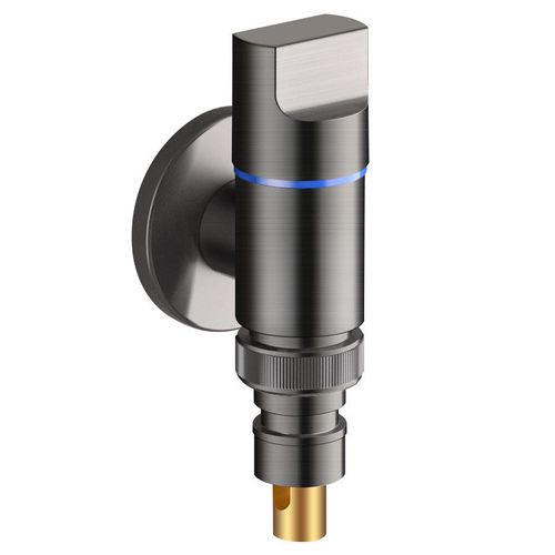 All-copper washing machine faucet automatic water stop valve special snap-on water nozzle connector, universal for 4 6-inch drum automatic models