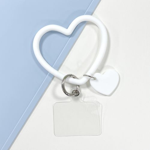 New portable silicone wristband keychain phone lanyard