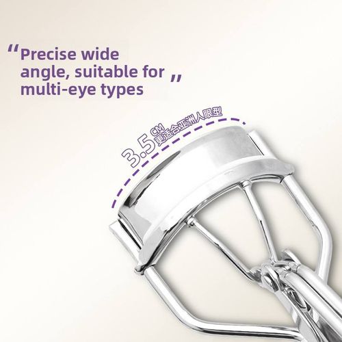 Corner curling eyelash curler for long-lasting curl and shaping, local sunflower style, portable, suitable for beginners