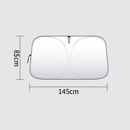 Automobile sun visor, sunshade, heat insulation, light-blocking curtain, and cover