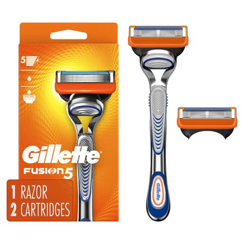 New Layered Geely Manual Cross-Border Five-Blade Men's Shaver for Facial Hair Removal and Balding Heads