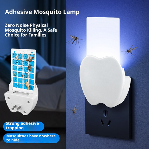 Mosquito-killing lamp for domestic use, plug-in indoor ultraviolet light mosquito attractor and trap