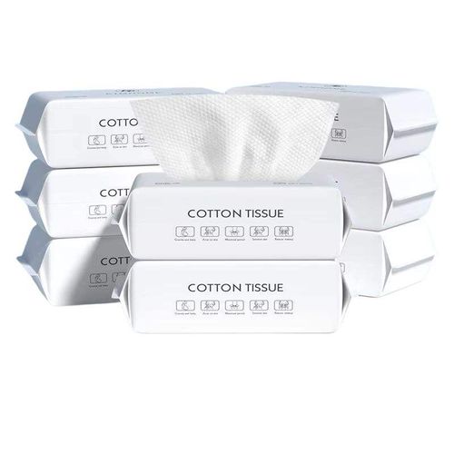 Disposable facial cleansing wipes, 100% cotton, all-cotton, thickened cotton soft wipes