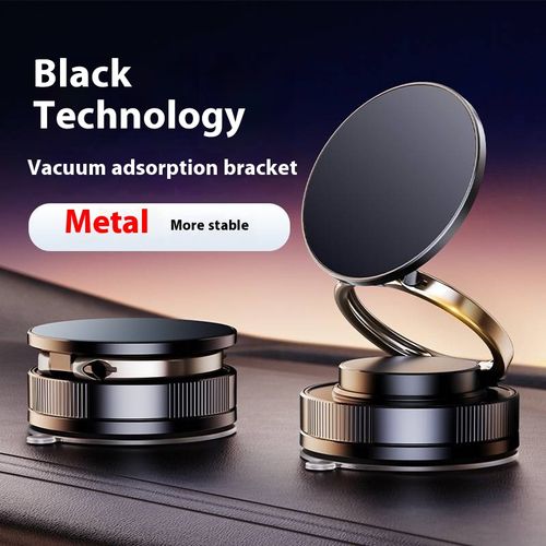 New Vacuum Adsorption Mobile Phone Holder, Special Magnetic Car Holder for Desktop and Car Center Console Navigation