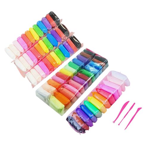 Ultra-Light Clay Crafting Set for Elementary Students: Colorful Modeling Clay DIY Children's Toy Set
