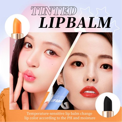Meixier Color-Changing Lipstick Black Lipstick Moisturizing TINTED LIP
