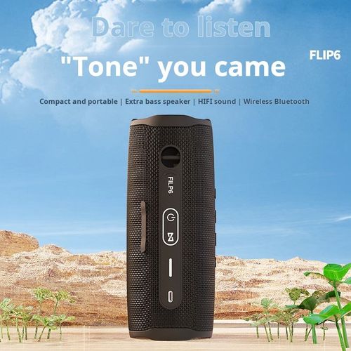 New FLIP 6 Portable Wireless Bluetooth Speaker  Outdoor  Mobile TWS Mini Speaker