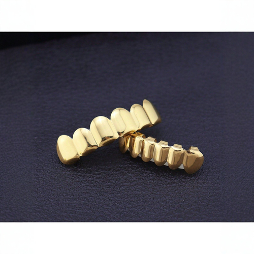 18K Gold Plating CopperNew Design Tooth Socket Jewelry