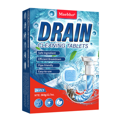 Pipe Foam Cleaner Powerful Drain Unblocker Rapid-Acting Formula Removes Grease and Odours From Kitchen and Bathroom Sinks