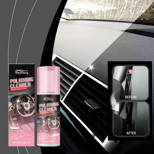 New Multifunctional Car Interior Care Wash Foam Leather Cleaner Spray Car Seat Interior Polishing Agent