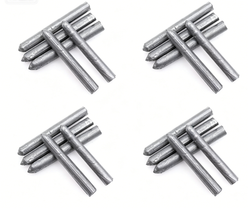 20pcs Easy Melt Copper Welding Rods Low Temperature Aluminum Stainless Steel For Repairing Holes In Metal Rack