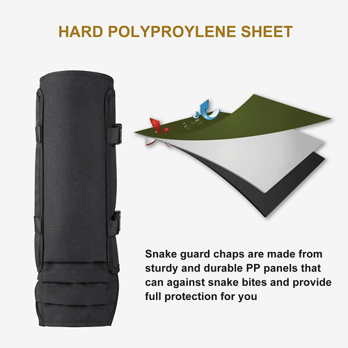 Waterproof Protection for Lower Legs Leg Gaiters Leggings Snake Gaiters for Hunting