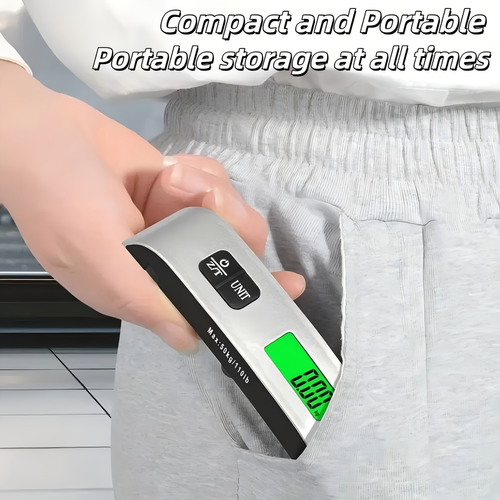 Portable 110.23LB 50KG 10g Hanging Electronic Digital Travel Luggage Scale Portable Handheld Scale with Hook