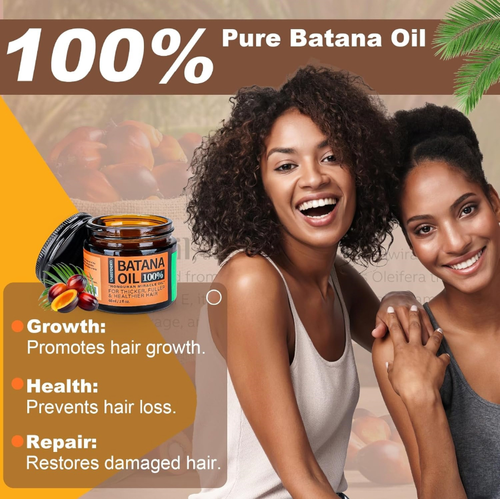 Batana Oil Organic Ingredient Nourishing Raw Vegan Natural Moisturizing Pure Butter Batana Oil for Hair Growth