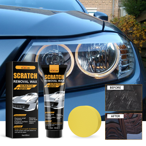 Hot Sale Homonth Oxide Layer Stains Cleaning Car Scratch Remover Wax Auto Paint Repair Kit Car Headlight Scratch Removal Kit Two Per Set