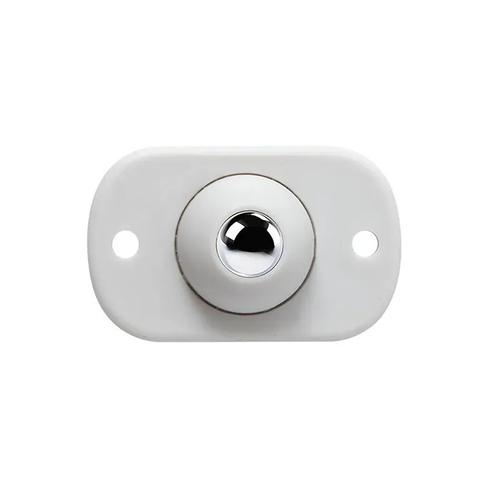 16Pcs Wheels for Furniture Stainless Steel Roller Self Adhesive Caster Home 360 Degree Load Bearing Swivel Universal Wheel