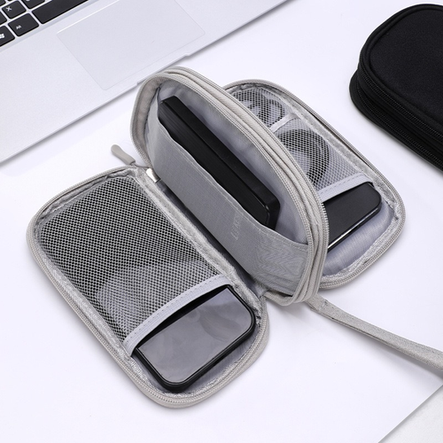 Pink Dustproof Business Travel Hot Digital Accessories Storage Bag Data Cable Power Bank Protective Case