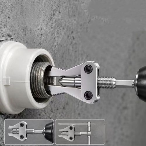 Broken Wire and Tube Remover for Electric Drills, Integrated Faucet Triangle Valve Repair Tool