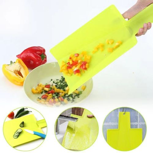 Foldable Portable PP Plastic Folding Chopping Board Fruit Cutting Board Folded Cutting Board Filter Function