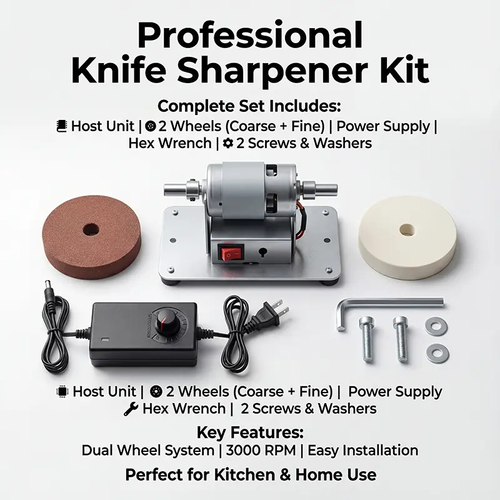 150W Mini Grinder 12-Speed 3000-6000RPM Electric Benchtop Sander with 2 Grinding Wheels for Metal Sharpening DIY(6.3*3.9*3.9in) Portable
