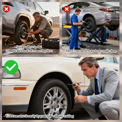 Spiral Rubber Screw Tire Repair Kit - Automotive Maintenance Tools, Car Tools, Multi-Size Vacuum Rubber Nails (60Pcs 30 Large, 30 Small), Ratchet Screwdriver, Tire Plugs for Cars, Trucks, Cycling Outdoor Puncture Sealing Fast Self-Repair Adhesive Kit