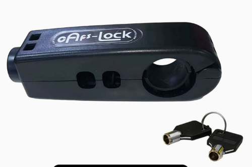 Heavy Duty Anti-Theft Brake Lever Security Lock for Bicycles, Scooters, Motorcycles, Durable ABS Plastic, Easy-Carry Design, Black, Includes Key, Bike Accessories, Motorcycle Accessories