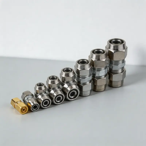 8-Pack Straight Air Line Fittings for Truck, (4-16mm) High-Temp Pneumatic Tubing Quick Release Connectors for Semi Truck, Train & Industrial Air Line