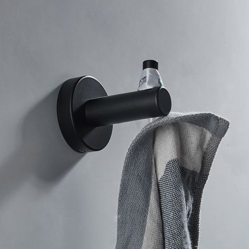 Hanger behind the bathroom door